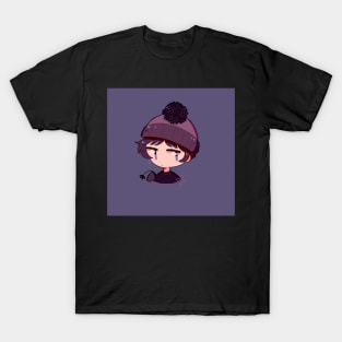 Goth Poof Ball Flower Hat(No Smoke Ver) T-Shirt